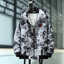 Load image into Gallery viewer, Plus Size 10XL 9XL 8XL 7XL  Bomber Military Jacket Men Camouflage Casual Jacket Men  Autumn Fashion Male Windbreaker Hooded Coat