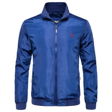 Load image into Gallery viewer, 2019 New Autumn Winter Stand Colar Zipper Jacket Men Streetwear Bomber Jacket Windbreaker Mens Basic Jackets US Size S-XXL