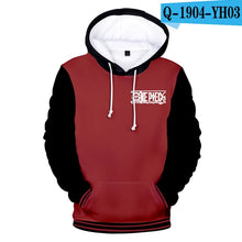 Load image into Gallery viewer, New 3D Anime One Piece 3D Hoodies Sweatshirts Male Fashion Print Sweatshirts Boys/girls 3D Hooded One Piece Men/women Casual Top