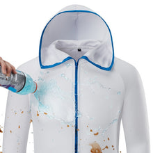 Load image into Gallery viewer, Refire Gear Summer Waterproof Hoodie Jacket Men Quick Dry Lightweight Skin Coat Casual Thin Breathable Ice Silk Outwear Clothes