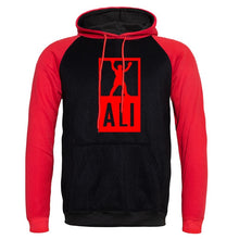 Load image into Gallery viewer, Boxing Tracksuit Muhammad Ali Printed Oversize Fashion Hip Hop Streetwear Spring Raglan Hoodie Man Hoodie Casual Male Sportswear
